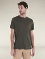 Icebreaker Wander-/Freizeit Tshirt Merino 150 Tech Lite III (100% Merinowolle) lodengrün Herren, Größe: XL
