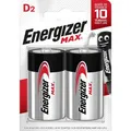 ENERGIZER E302306802 Batterie Max Mono D 1,5V, weiß/rot, 2 Stück