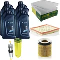 Inspektionspaket 8 L für BMW Öl TwinPowerTurbo 5W-30 MANN-FILTER 5er F10 F18
