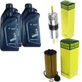 Inspektionspaket 5L für BMW Öl TwinPower 5W-30 MANN-FILTER Mini F55 F56 64030524