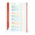 Navaris Haushaltsplan magnetisch abwischbar 40x32 cm - Wochenplaner Putzplan groß - Aufgaben Tafel für Kinder Familie WG - Kalender Magnettafel