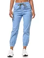 Tazzio Cargo Hose Damen Cargohose Regular Fit F600 (XS, Blau)