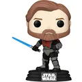 Funko Star Wars: The Clone Wars OBI-Wan Kenobi Mandalorian Armor Pop! Vinyl Figur #599 - Entertainment Earth Exclusive, Blauen