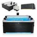 Juskys Whirlpool Oslo mit LED-Beleuchtung