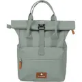 Travelite Rucksack Short Handle Rollup, 46 cm, mit Laptopfach, Rolltop, mint, Polyester, 14 Liter