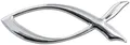 °°1615 Auto-Aufkleber 3D-Design Fisch
