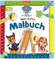 PAW Patrol Lernbuch: Mein erstes Malbuch: Mit Ausmalbildern und farbigen Vorlagen | Spielend Farben und Formen lernen ab 2 Jahre