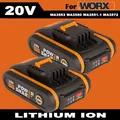 2X 3800mAh 20V MAX 3,8Ah Akku Für Worx Ersatzakku WA3553 WA3556 WA3551