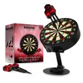 Mini Dartboard Bulli Turnier-Optik Deko & Geschenk in Schwarz Mini-Darts Party