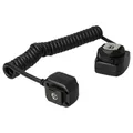 vhbw TTL Blitzkabel kompatibel mit Canon EOS 1D X, 450D, 50D, 500D, 40D, 20D, 30D, 350D, 400D, 550D Kamera, Blitzgerät - Synchronkabel, 30cm