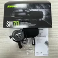 Neu Shure SM7B Dynamisches Vokalmikrofon mit Dunkelgrau-DE 2024