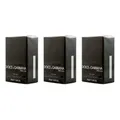 D&G Dolce Gabbana The One for Men - EDT Eau de Toilette 50ml - 3x
