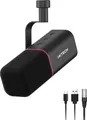 IXTECH Dynamisches Mikrofon RGB Gesangsmikrofon USB XLR Podcast Gaming, PC