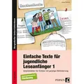 Einfache Texte für jugendliche Leseanfänger von Jürgen Sanchez / Persen Verlag i.d. AAP / Taschenbuch