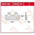 Scheibenbremsbeläge MCB562 für Honda Motorrad