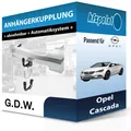 Für Opel Cascada 05.2013-04.2019 G.D.W. Anhängerkupplung abnehmbar neu