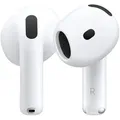 Apple AirPods (4. Generation) AirPods 4 mit Aktiver Geräuschunterdrückung, Kabellos, Anrufe/Musik/Sport/Alltag, Kopfhörer, Weiß