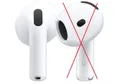 Apple AirPods 4 Bluetooth Kopfhörer NUR DER LINKE A3055 Aktive Geräuschunterdrüc