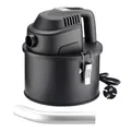 Wiltec Aschesauger 600 W, tragbarer Aschestaubsauger 4 l Fassungsvermögen, Staubsauger für Asche mit HEPA-Filter, effizienter Kaminsauger