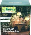 Solar Hängeleuchte Outdoor LED Gartenkugel mit Dämmerungssensor opalweiß IP44