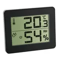 TFA Digitales Thermo-Hygrometer 30.5027 schwarz