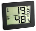 TFA 30.5027 digitales Thermometer Hygrometer Ultra Flat Klimakontrolle Speicher