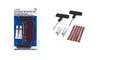 Benson Tools Reifen-Reparaturset Auto & Motorradreifen Reparaturset 9 teilig, 1-St., Reifenreparatur-Set 9-teilig für Notfälle geeignet
