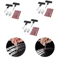 3 x Autoreifen Notfall Reparatur 9-Set Autoreifen Auto Flickzeug Reifenreparatur