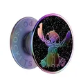 PopSockets, PopGrip Oil Slick Stitch Enamel für Smartphones, Violett