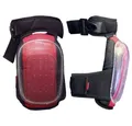 Leipold + Döhle Knieschutz Leipold Doehle GELO Comfort 2488 Gel-Knieschoner Rot, Schwarz 1 Pa