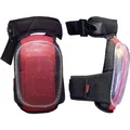 2er Multipack Leipold Doehle GELO Comfort 2488 Gel-Knieschoner Rot, Schwarz 1