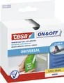 tesa ON&OFF Universal Klettband weiß 55225-00002-02