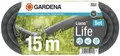 Gardena Textilschlauch Liano™ Life 15 m Set Gartenschlauch