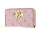 U.S. POLO ASSN. Geldbörse Hampton Zip Wallet Rose lachsfarben - Rosa