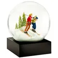 Cool Snow Globes Skulptur Schneekugel Skiers