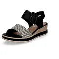 Remonte Remonte Damen Sandalette schwarz Sandale schwarz 37 EU
