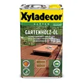 Xyladecor Gartenholz-Öl, Geruchsmildes Pflegeöl zum Schutz, zur Auffrischung und zur Konservierung von unbehandeltem Gartenholz, Natur Dunkel, 2,5 l