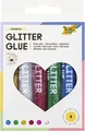 folia Glitzerkleber 'Glitterglue', 9,5 ml, farbig sortiert