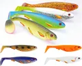 Stroft Predator P-18 Gummifisch 18cm White Fire Fin