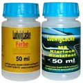 LudwigLacke B9A Carraraweiss für Porsche Lackstift Set Autolack & Klarlack je 60ml