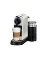 De Longhi Nespresso CitiZ EN 267.WAE Kaffeemaschine mit Milchaufschäumer 19 bar weiß (0132191319)