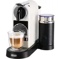 DeLonghi Kapselmaschine Nespresso CitizundMilk, EN267.WAE, 1 Liter, weiß, mit Milchaufschäumer