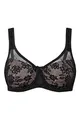 Lascana Damen Mimimizer Minimizer BH, Schwarz (Schwarz-Nougat 21711), 75D