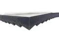 Akustikpur Akustikschaumstoff Pyramidenschaumstoff SELBSTKLEBEND - Schalldämmmatten zur effektiven Akustik Dämmung ca.100 cm x 49 cm x 3 cm