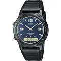 Casio Uhr AW-49HE-2AVEG Casio Collection Uhr AnaDigi Uhr - Schwarz/Blau