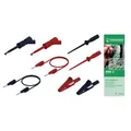 Hirschmann Test & Measurement PMS 2 Messleitungs-Set Stecker 2 mm Stecker 2 mm 1.00 m Schwarz, Rot 1 Set