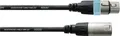 Cordial CCM5FM XLR Verbindungskabel [1x XLR-Buchse - 1x XLR-Stecker] 5.00m Schwarz