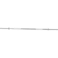 GORILLA SPORTS® Langhantelstange - 170cm, mit 2 Sternverschlüssen, 30mm, bis 200kg belastbar, Griff gerändelt, Rutschfest, Chrom, Silber/Schwarz - Hantelstange, Langhanteln, Langhantel-Stange