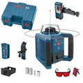 Rotationslaser GRL 300 HV Professional blau/schwarz, rote Laserlinie, mit Laser-Empfänger LR 1, in L-BOXX