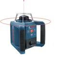 Bosch Professional Rotationslaser GRL 300 HV (roter Laser, Laserempfänger LR 1, Arbeitsbereich: bis zu 300 m (Durchmesser), wiederaufladbare Batterien (2xD, 1x9V), Ladegerät, in L-Boxx)